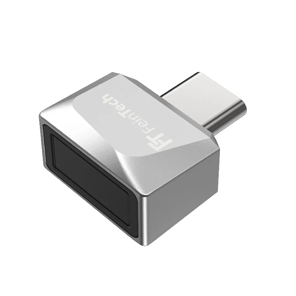 feintech-fps210-usb-c-fingerabdruck-sensor-silber-hello image 1