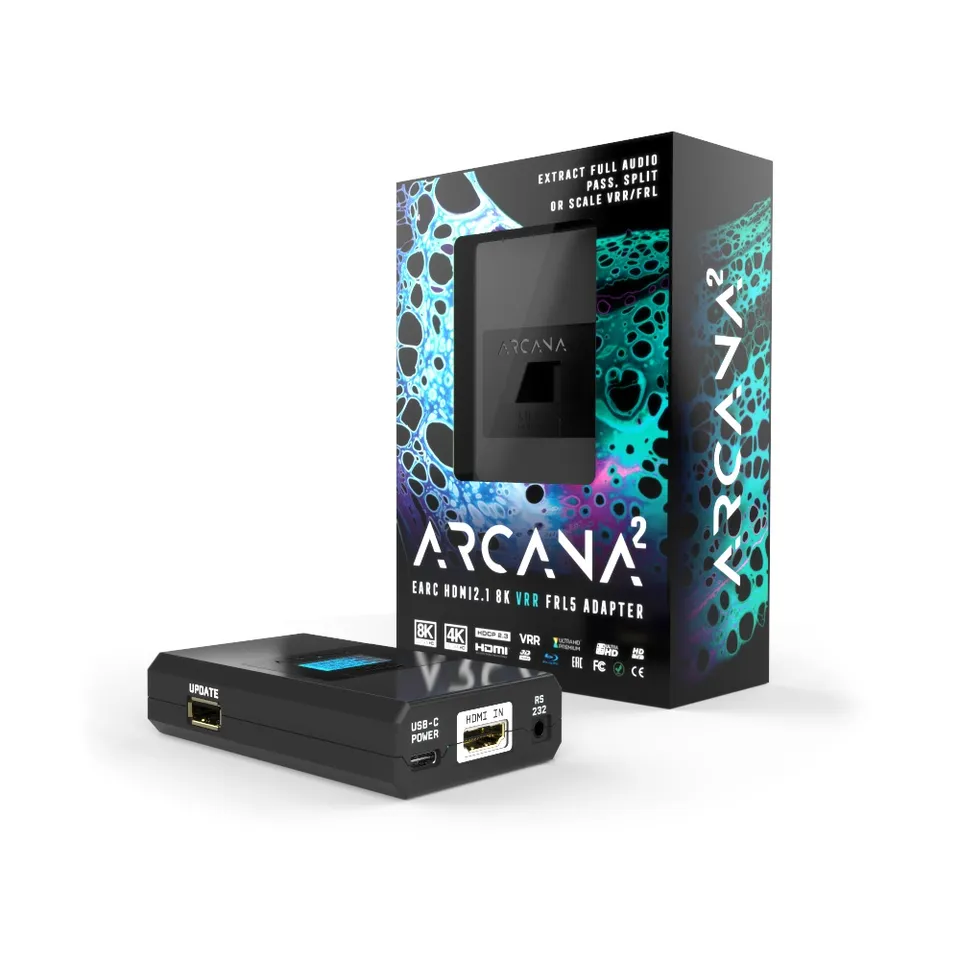 hdfury-arcana-2-8k-vrr-40gbps-hdmi-earc-audio-extractor image 1