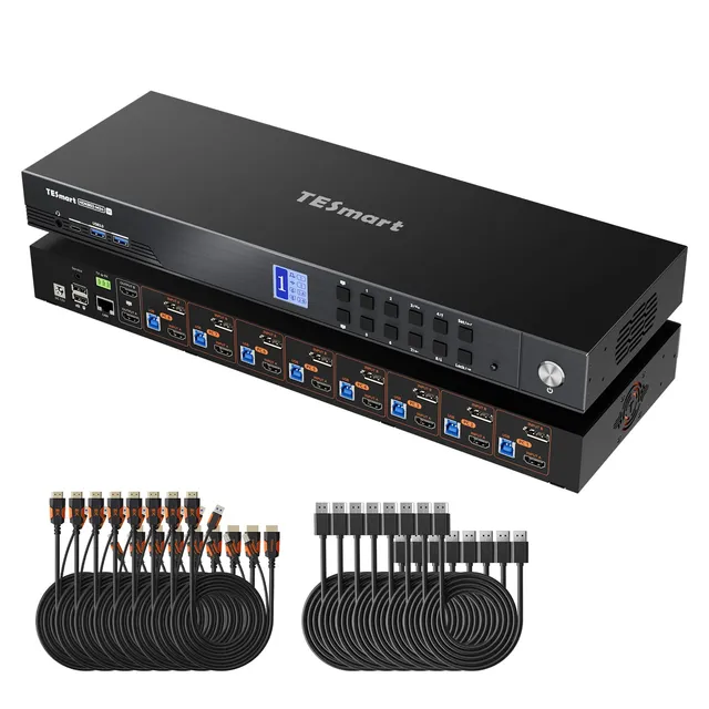tesmart-master-dual-kvm-switch-8-pcs-2-monitore-8k60 image 1