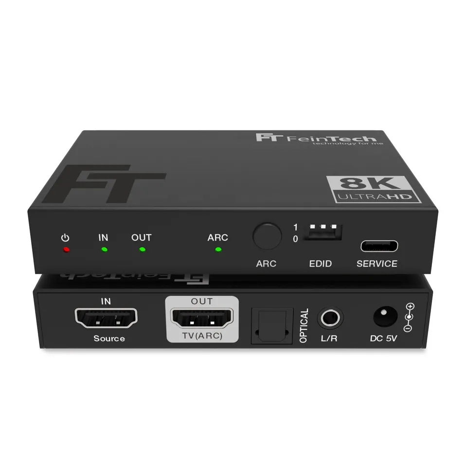 feintech-ax210-hdmi-audio-extractor-toslink-aux-4k-120hz image 1