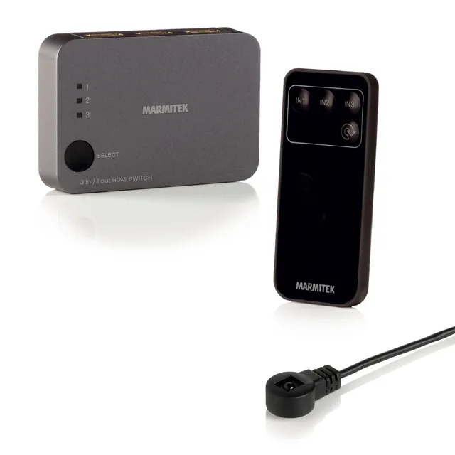 marmitek-connect-310-uhd-hdmi-switch-4k-60hz-3x1-hdr image 1