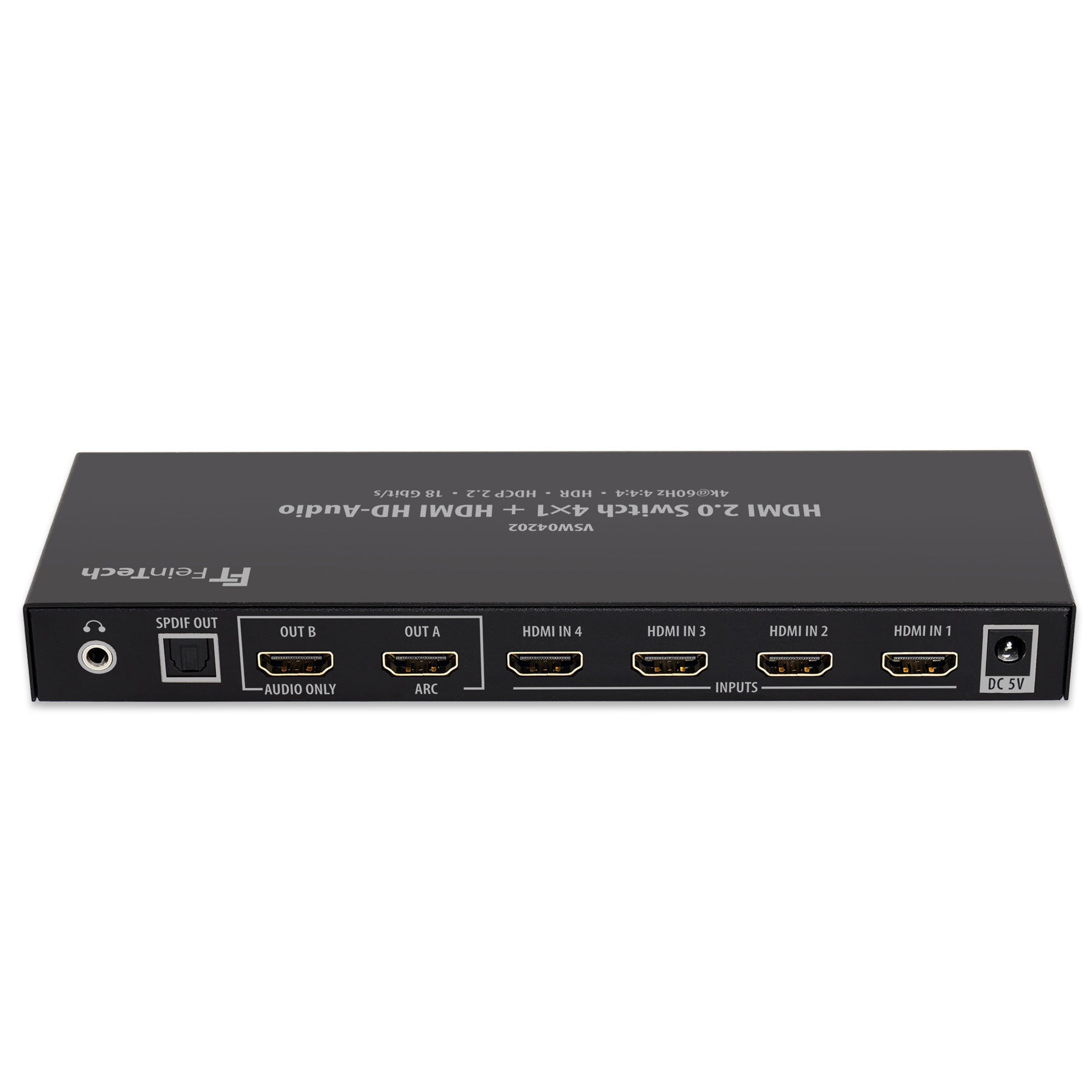 feintech-vsw04202-hdmi-switch-4x2-4k-audio-extractor-arc image 3