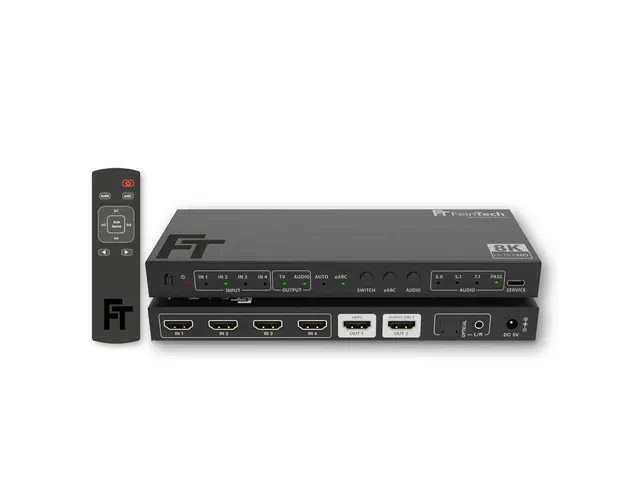 feintech-sw-sw411-hdmi-2-1-switch-4in1-earc-toslink-4k-120hz image 1
