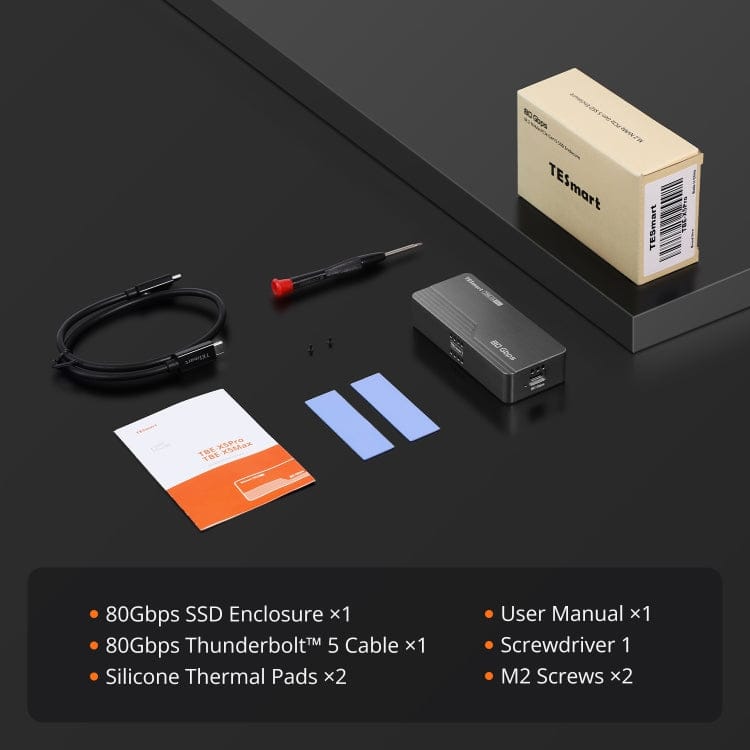 tesmart-xtreme-tbe-x5pro-ssd-geh-use-usb4-80gbps-8tb image 8