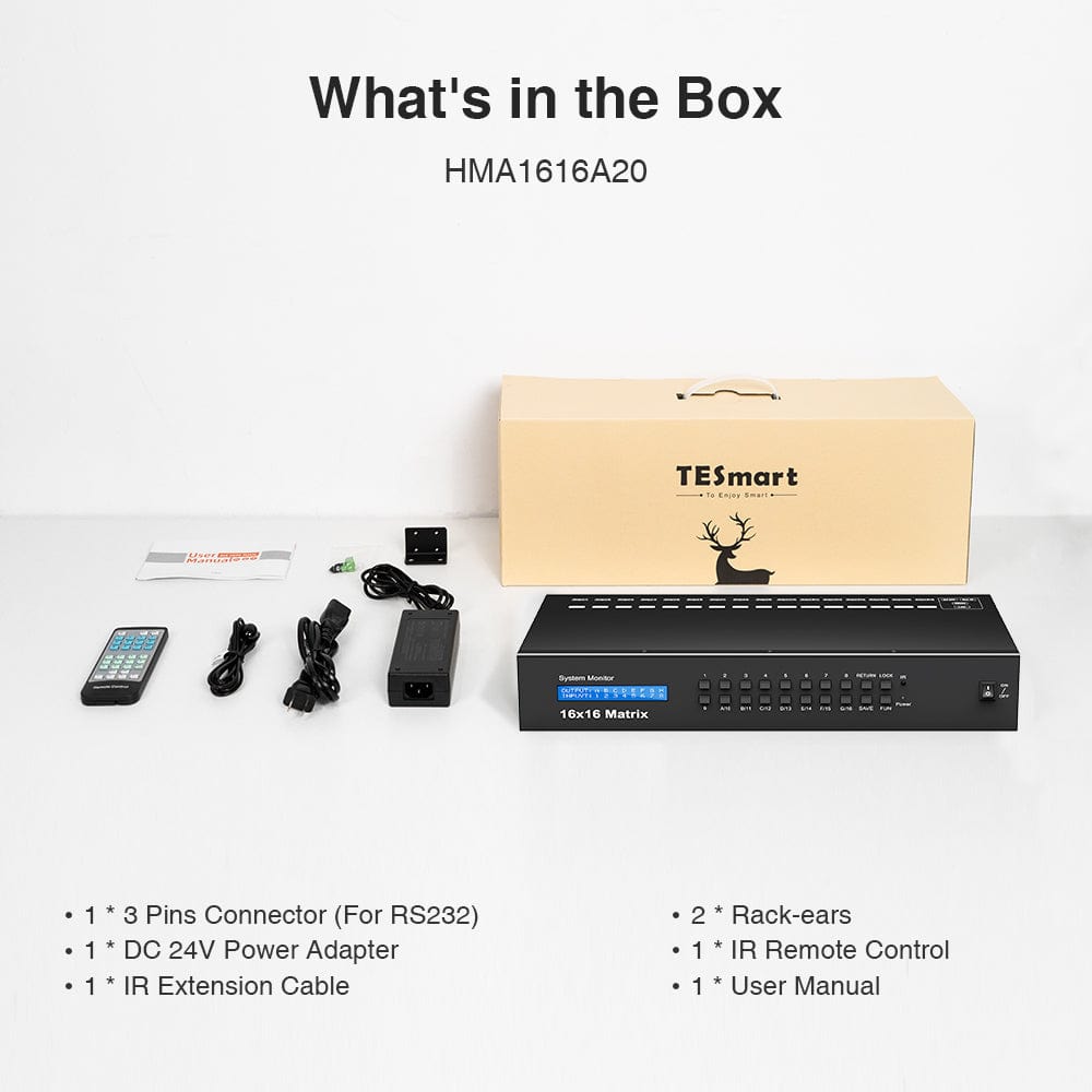 tesmart-elite-hma-16x16-hdmi-matrix-4k30hz-verteiler-edid image 7