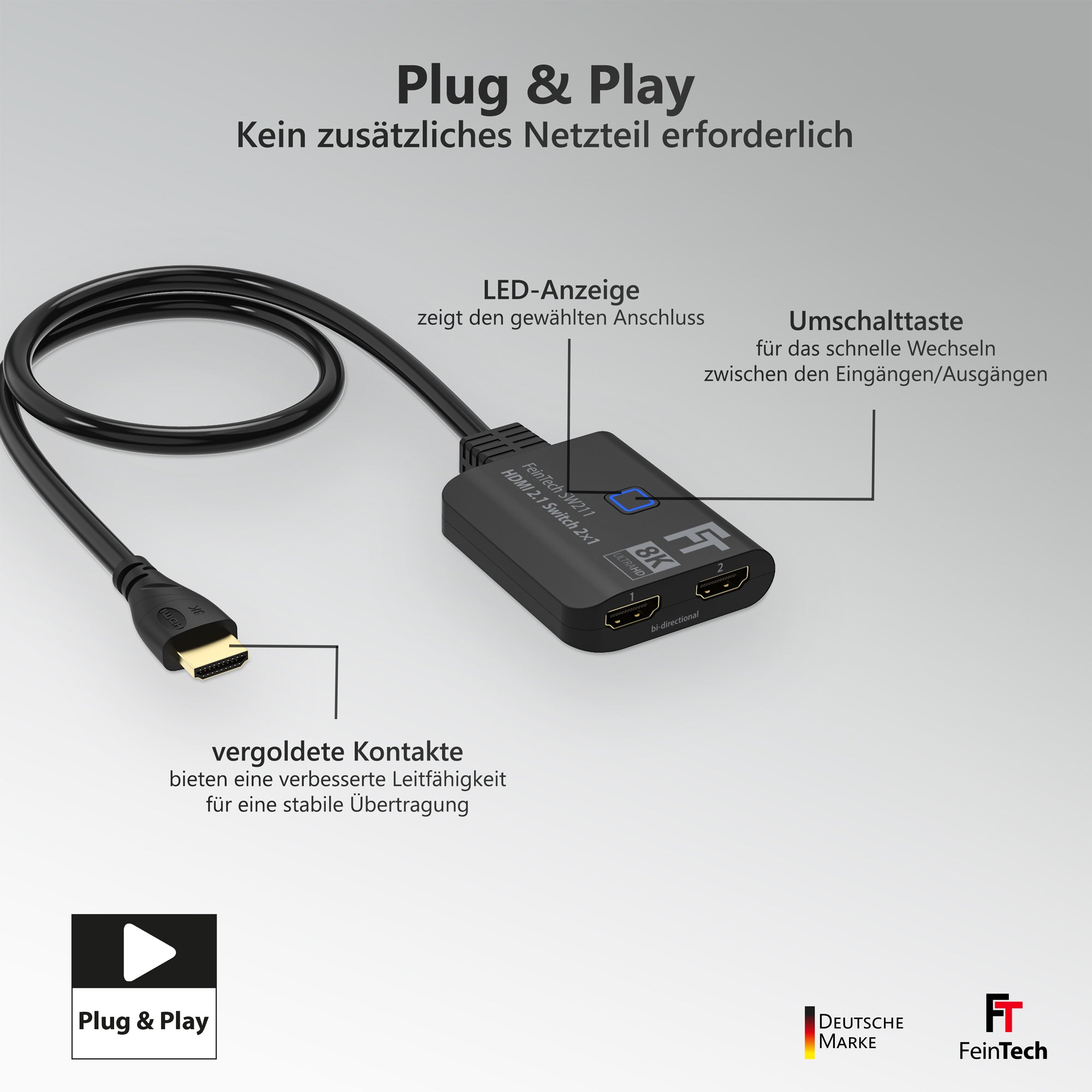 feintech-sw-sw211-hdmi-2-1-switch-2x1-8k-mit-kabel-4k-120hz image 6