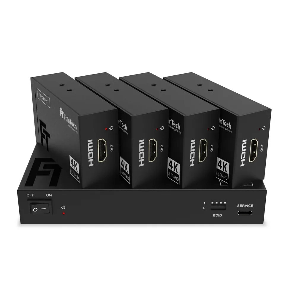 feintech-sx430-hdmi-splitter-1-in-4-out-cat-4k-60hz-70m image 1
