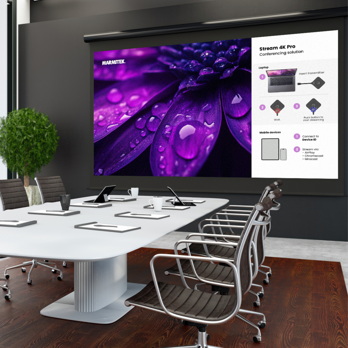 marmitek-stream-4k-pro-kabelloses-hdmi-pr-sentationssystem-4k image 4