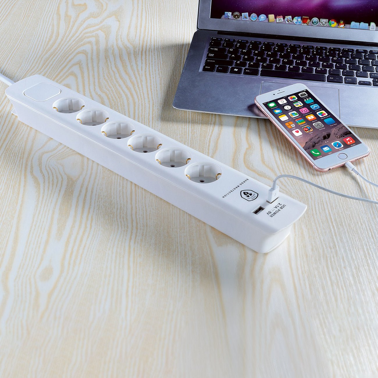 feintech-ms-4-fach-steckdosenleiste-1-5-m-mit-usb-berspannungsschutz image 7